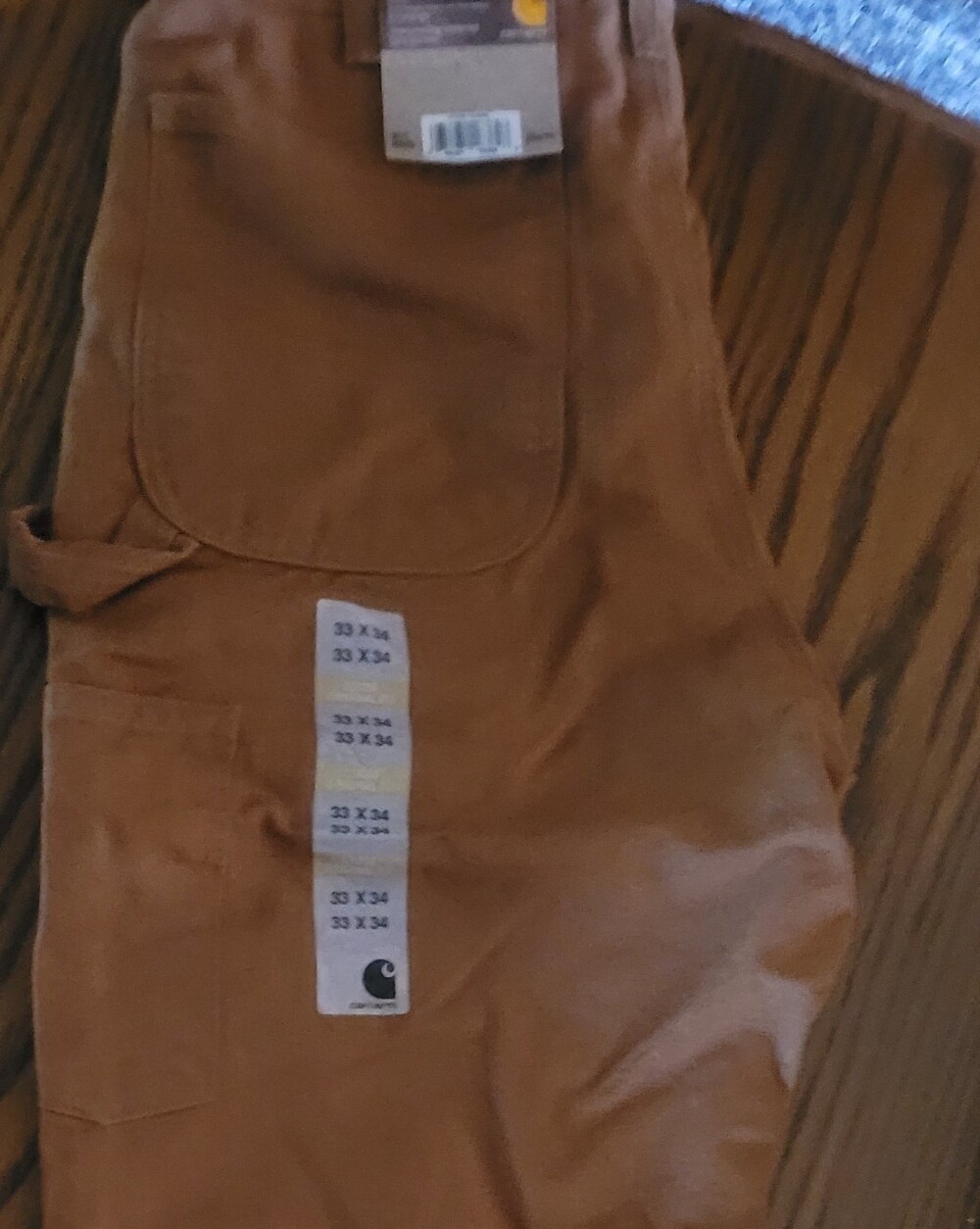 Carhartt Loose Straight Washed Duck Dungaree